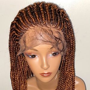 Handmade braided wig